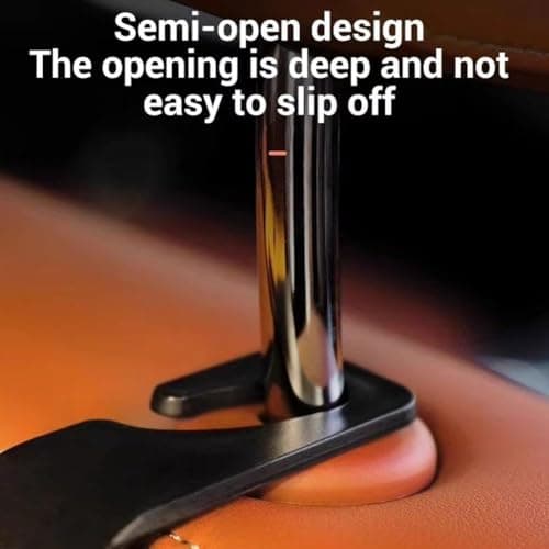 2026 Upgraded 4 in 1 Car Back Seat Organiser, Universal Headrest Car Storage Organiser with Dual Cup Holders, Tissue Box & Phone Holder, for Cars, SUVs, Sedans, Family Travel & Daily Commute (Brown) — view 3