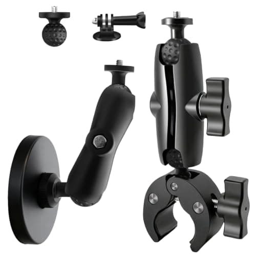 Magnetic Camera Mount Bike Handlebar Compatible for Insta360 Action Camera