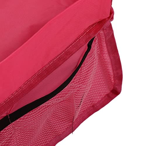 Kids Car Table Tray, Adjustable Storable Kids Travel Tray, Toddler Lap Desk Organizer for Toddler Travel (Red — view 5