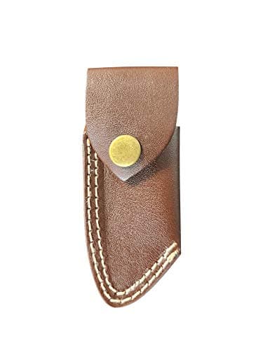 Leather sheath for folding knife/Pocket Knife - PFS