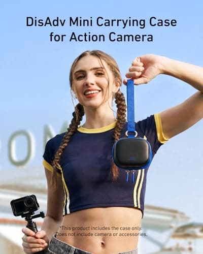 TELESIN DisAdv Portable Mini Carrying Case for Action Camera — view 2