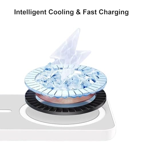 Magnetic Wireless Power Bank, 5000mAh, Fast Charging with USB-C, Portable Charger compatible with iPhone 17/16/15/14/13/12 Pro Max — view 6