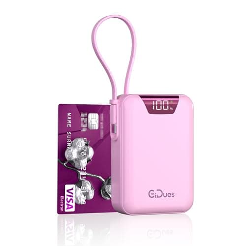 Gidues M2 Portable Charger (pink)