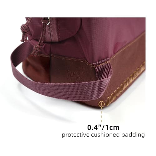 Travel Toiletry Bag 8L, Large Wash Bag with Waterproof TPU Wet/Dry Compartment — view 6