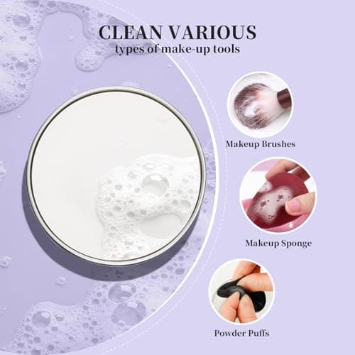 DUcare Solid Makeup Brush Cleaner Soap - Water-Activated Cleansing Bar — view 3