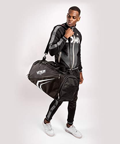 Venum, Trainer Lite Evo Sports Bags, Unisex Adult, One Size, Black/White — view 3