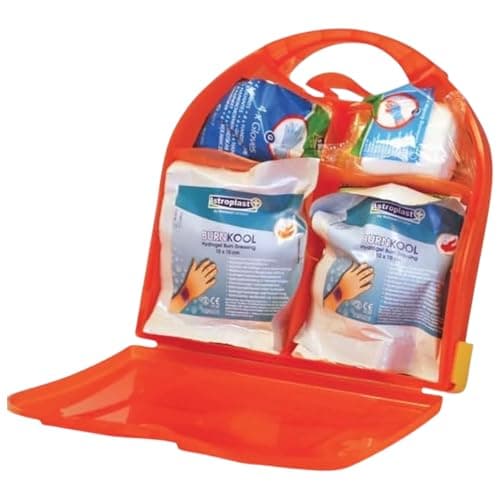 Fire Safety Pack For Home, Flat, Kitchen and Caravans, 1kg ABC Powder Fire Extinguisher, 1m x 1m Fire Blanket, First Aid Kit and Burns Kit | 4 Piece Safety Kit — view 6