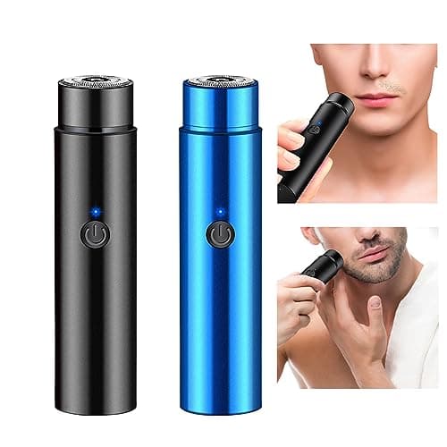 Rechargeable Electric Shaver for Men Women Unisex Travel Machine Shaving Trimmer Beard Face Body RazorsKnife Wet-Dry Use Electric Shaver Fast Speed Low for Men Automatic Trimmer — view 2