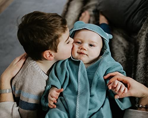 Baby Wrap blanket in Luxury Gift Box by BABY BLISS Star Wrap Fleece for Newborns Infants and Toddlers 2 – 12 Month’s Boy Girl Super Soft Great for Travel Strollers and Car Seats (Blue) — view 4
