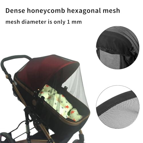 Universal Mosquito Net for Pushchair,Pram Net,Baby Mosquito Net for Pram — view 3