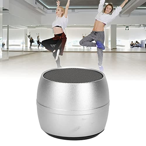 lyrlody Mini Bluetooth Speaker IP67, 30ft Range (Silver) — view 2