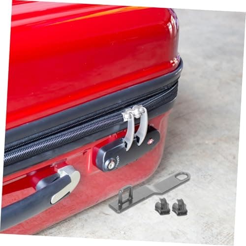 SOLUSTRE Zipper Repair Kit Luggage Zipper Replacement Pulls with 2 Sets Zinc Alloy Black for Suitcases and International Trips — view 6