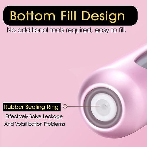 Rosiya Perfume Atomiser pack of 5pcs Perfume Travel Bottle, 5ML Refillable Perfume Spray Bottle Easy to Refill Empty Atomiser for Purse, Handbag, Pocket and Luggage (Glossy) — view 6
