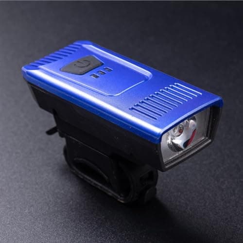 LED Cycling Headlight Rechargeable for Outdoor Sports(Gold) — view 3