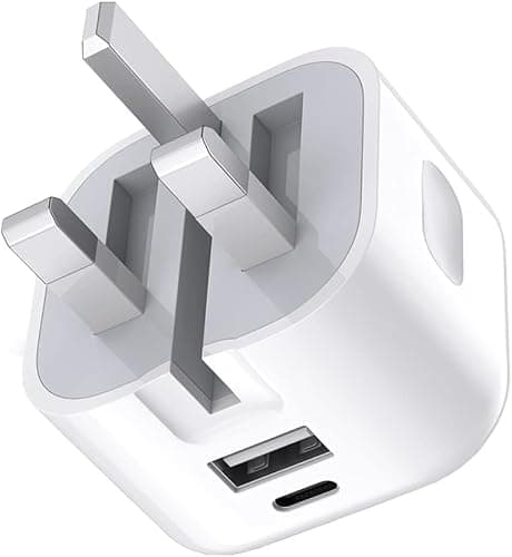 SPEEDY Mini 20W Dual Ports USB C Wall Charger with USB Type C PD Fast