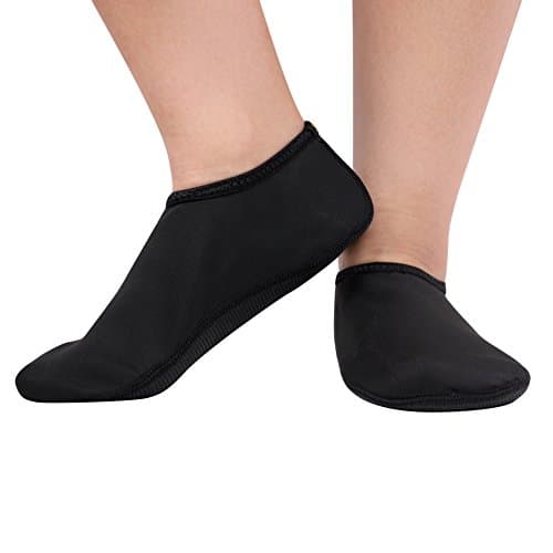 Short Water Socks for Swimming, Diving, Snorkeling, Kayaking, Sailing & Beach Sports - Anti-slip Wetsuit & Thermal Socks for Men & Women