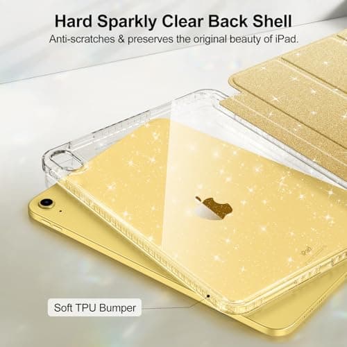 FINTIE Glitter Case for iPad A16 11th Gen 11 Inch and 10th Gen 10.9 Inch — view 3