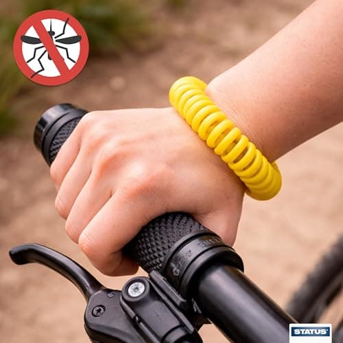 Status Mosquito Repellent Bracelets 2 Pcs, Deet Free, Adjustable Leather Band, Insect Repellent Bracelet, 300+ Hours Mosquito Repellent Protection Suitable for All Ages (SMOSQBAND2PK10) — view 6