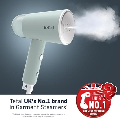 Tefal Origin Travel 1200W Handheld Clothes Steamer, Foldable, Compact — view 2