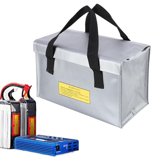 Battery Storage Bag Fireproof Battery Safety Bag
