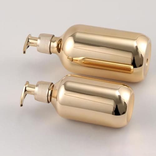 CNANRNANC Leak-Proof Soap Dispenser 300ml for Travel Toiletries(Gold 300ml) — view 5