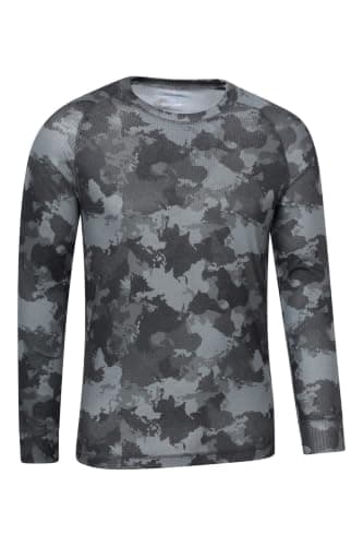 Mountain Warehouse Talus Thermal Printed Mens Top Camoufla M — view 4