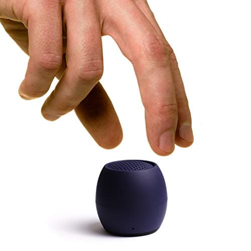 Boompods Zero Mini Bluetooth Speaker - Small Portable Speakers, Navy Blue