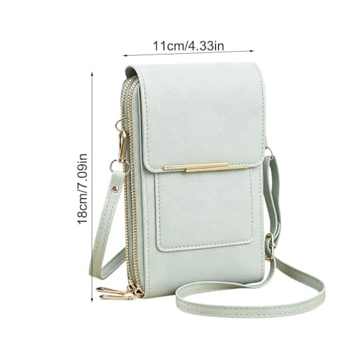 Wallet Pouch – Mini Phone Case, 7.09x4.33in Touchscreen Multi Compartment Women Tool for Girls Mother Wife Adults Commuting Travel Beach Trip Music Festival, Household Supplies for Daily Carry Project — view 4