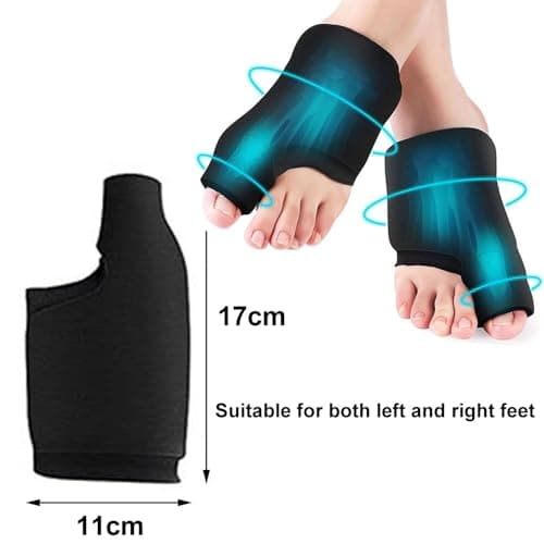 Oaygat 1 Packs Forefoot & Big Toe Gel Ice Wraps Reusable Hot Cold Therapy Foot Ice Packs Relief for Bunions Gout Swelling Sports Injuries & Big Toe Discomfort — view 5
