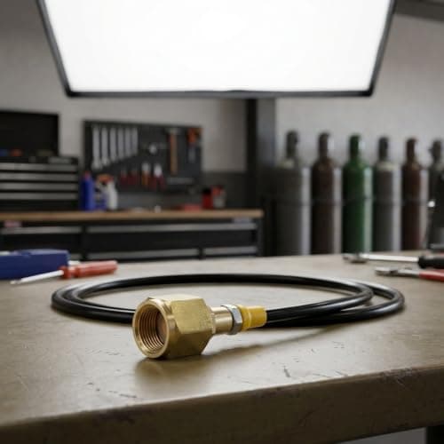 Brass W21.8-14 DIN477 Tank Adapter for Soda High Pressure Hose — view 3