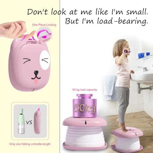 Travel Potty for Toddlers, Foldable Portable Potty for Toddlers: Training Toilet Seat with Disposable Emergency Bag, Lightweight Design for Car Camping, Indoor Outdoor Use by Boys Girls — view 5