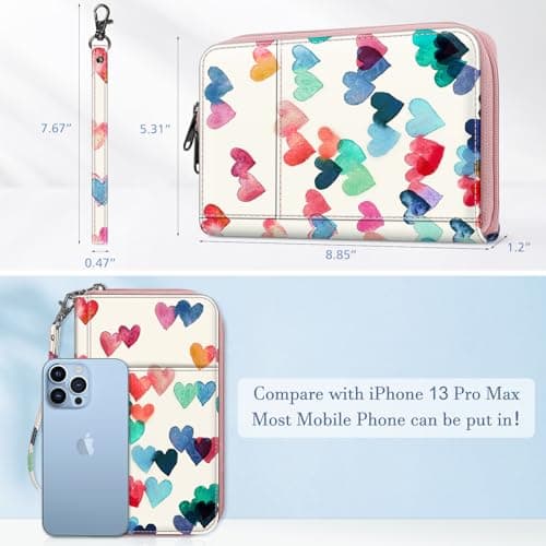 FINTIE Passport Holder Travel Wallet for Family — view 3