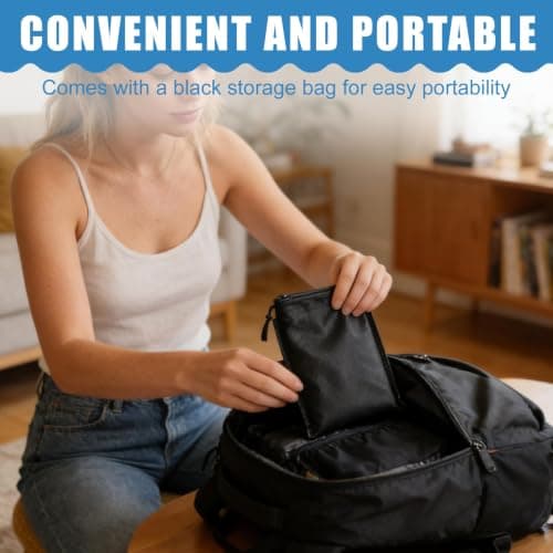 Inflatable Seat Cushion 40*30cm Portable Air Cushion for Long Siting Travel — view 5