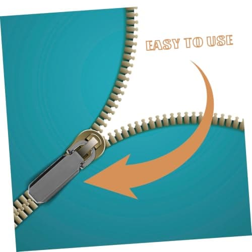 12 Pcs Size 3 and Size 5 Zipper Pull Tabs Repair Kit for Luggage — view 5