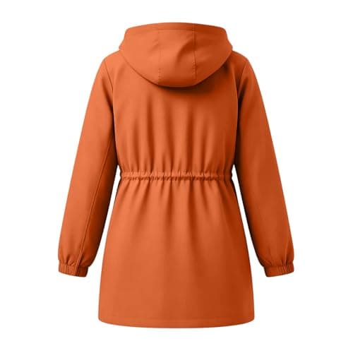 OVARA Women's Lightweight Waterproof Jackets Breathable Hooded Rain Coat Rain Jacket Ladies Packable Functional Windbreaker Jacket Rain Coat for Cycling Hiking Walking — view 6