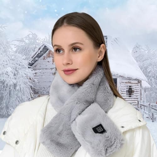 Intelligent Electric Heating Scarf Warm Fast Heating Portable USB Heated — view 6