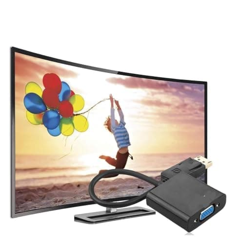 Yeobezn 12-Pack Compatible with DisplayPort to VGA Adapter
