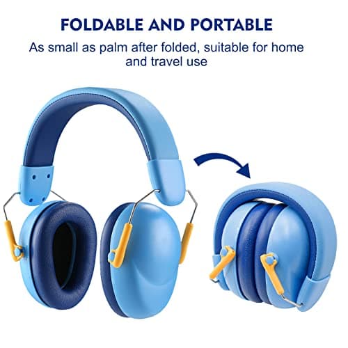 Jmbabe Kids Ear Defenders-Noise Cancelling Headphones Autism, 26dB Ear Protection Earmuffs Hearing Protectors for Age 2 Years to 14 Years at Party Concert Fireworks — view 5