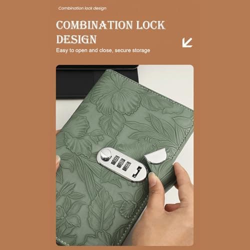 Money Book with Lock Portable Budget Planner Folder — view 6
