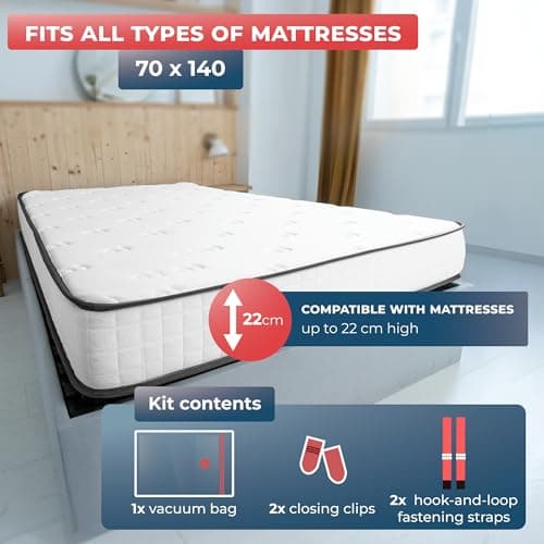 Wrappybag Mattress Vacuum Bag - Storage Bag for Moving House Toddler — view 2