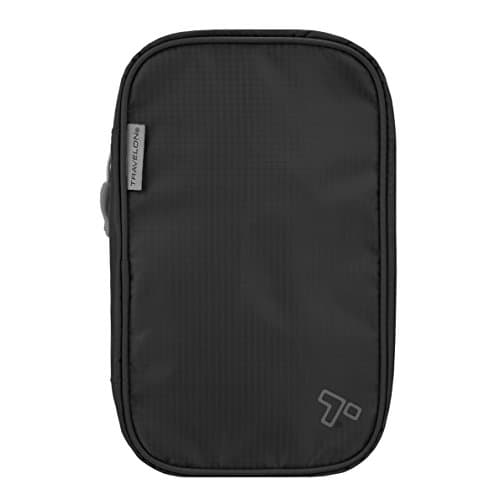 Travelon Compact Hanging Toiletry Kit, Black, One Size, Compact Hanging Toiletry Kit