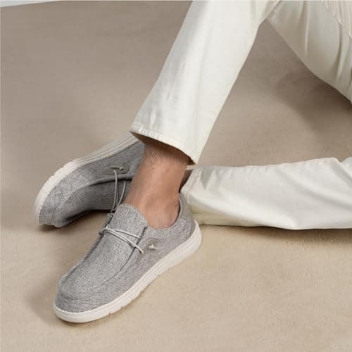 Bruno Marc Men's Slip-on Loafers Shoes,Size 9.5,Beige,BLS211 — view 6