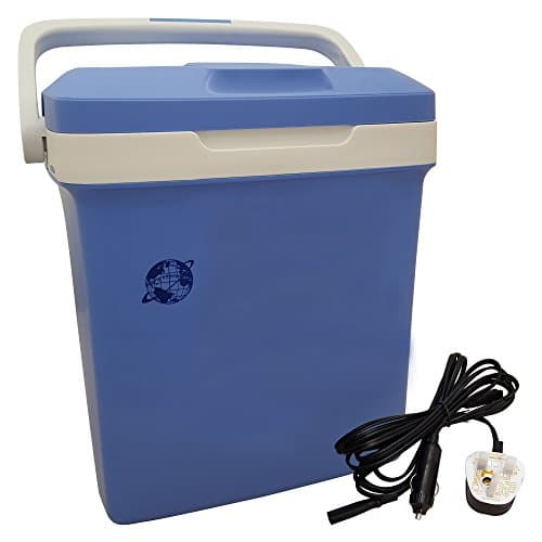 Denny International 12V AC/DC 26 Litre Car Outdoor Picnic Camping Hiking Portable Travel Warmer & Cooler Box Mini Fridge