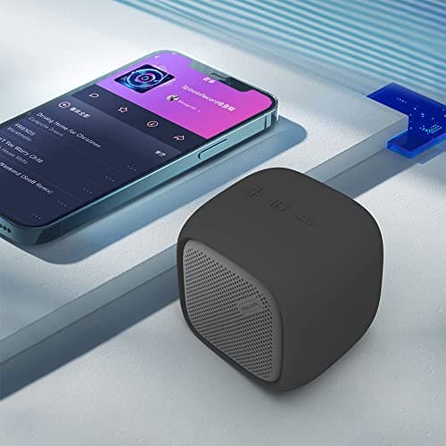 NICAN Portable Mini Bluetooth Speaker with In-built Rechargeable Lithium Battery, Bass Radiator and Great Sound of the kind for Outdoor or Indoor Activities, Easy to Carry for Travel (K02 Turquoise) — view 4