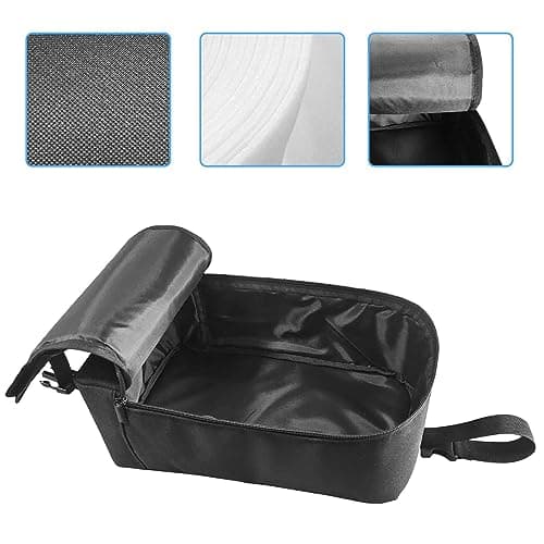 Folpus Steamer Organizer Travel Steamer Bag Steamer Iron Carrying Case Handheld Steamer Holder for Travel — view 3