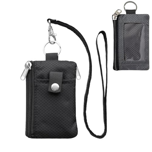 Neck Pouch with RFID Protection,Passport Holder Travel Wallet Lanyard Pouch
