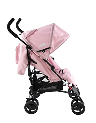 Babyco Arc 0+ Stroller Pram Pushchair Pink with Raincover — view 3