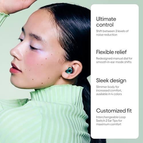 Loop Switch 2 Adjustable Ear Plugs - 3 Modes for Ultimate Control — view 2