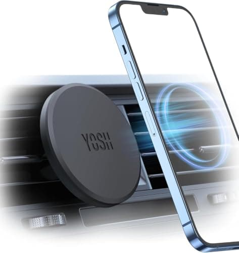 YOSH for MagSafe Car Mount Magnetic Car Phone Holder Air Vent for iPhone