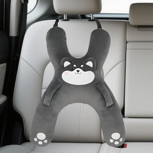 MFYOUPK Kids Car Seat Pillow, Breathable Car Sleeping Head Neck Support — view 3